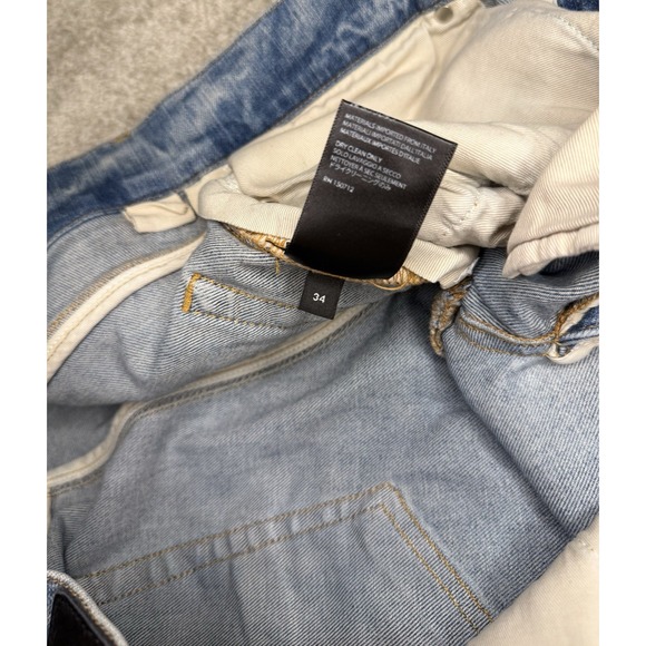 Amiri Bones Appliqué Skinny Jeans Size 34 Retail: $1,190 - Picture 6 of 6